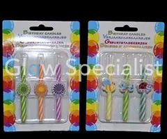 VERJAARDAGSKAARSJES MET THEMA - 12 STUKS