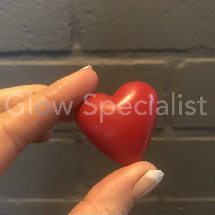 LED KNIPPER HARTJE - ROOD