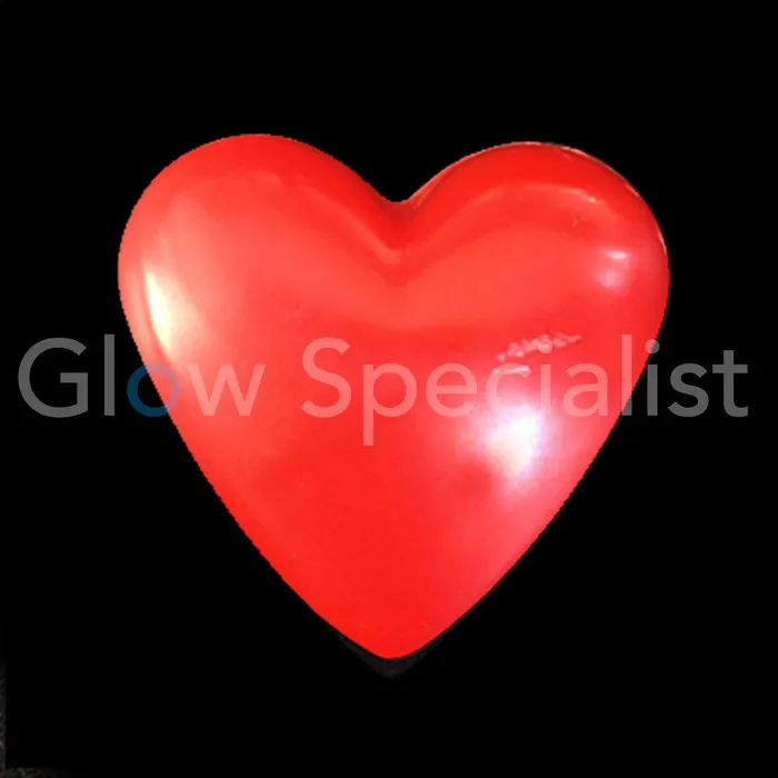 LED KNIPPER HARTJE - ROOD