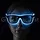 EL‑WIRE LED Bril – Lichtgevende Neon Party Bril met Knipperstanden