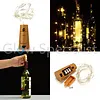BOTTLE STOPPER WITH 8 LED - WARM WHITE