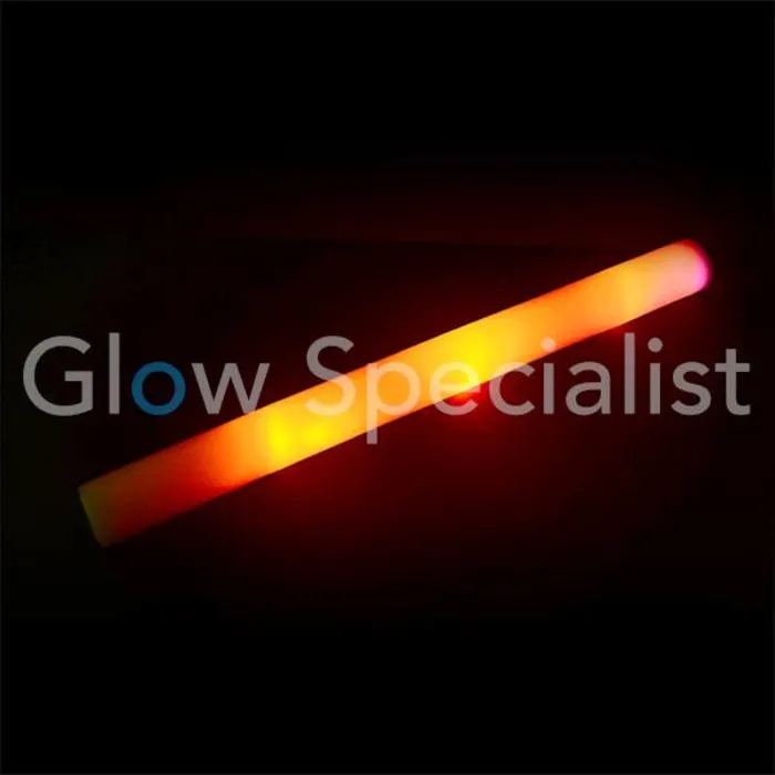 LED FOAMSTICK - SCHUIMSTAAF - ORANJE