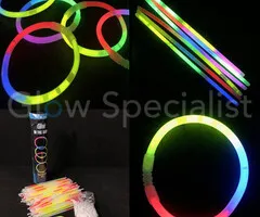 Glow Specialist GLOWARMBANDJES TRICOLOR - 1 KOKER - 100 STUKS