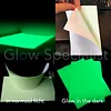 GLOW IN THE DARK A4 ADHESIVE SHEET  (240 x 297 MM)