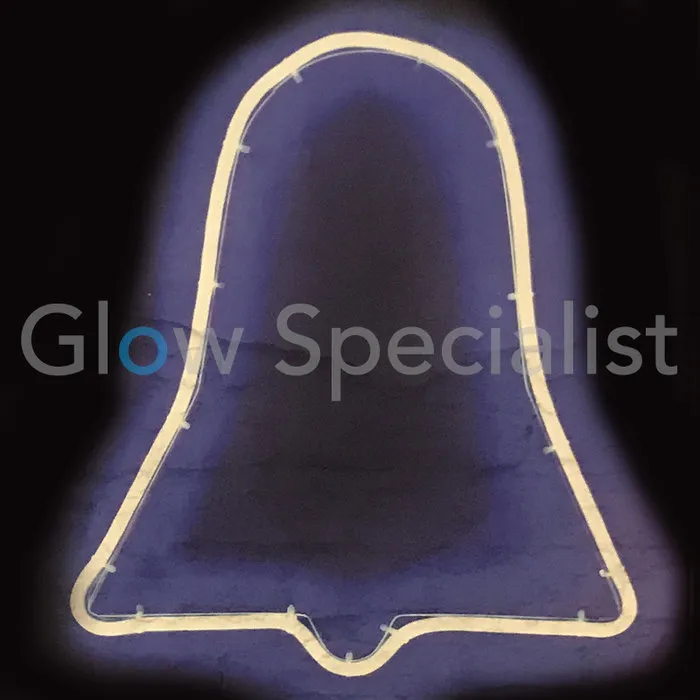 LED DECORATIVE LIGHTING - 60LED - BLUE - CHRISTMAS BELL