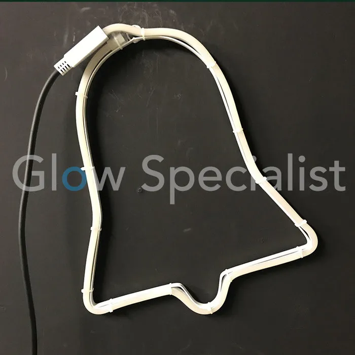 LED DECORATIVE LIGHTING - 60LED - BLUE - CHRISTMAS BELL