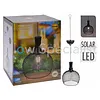 SOLAR LED HANGING LAMP METAL - Ø18CM - WARM WHITE