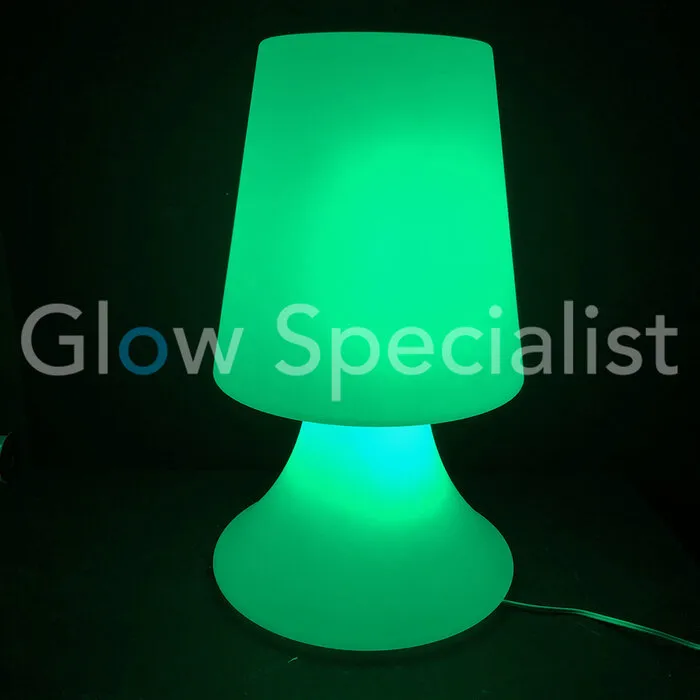 LED LAMP - COLOR CHANGING - RECHARGEABLE WITH REMOTE
