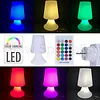 LED LAMP - COLOR CHANGING - RECHARGEABLE WITH REMOTE