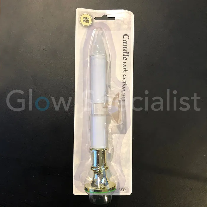 LED CANDLE WITH SUCTION CUP - WARM WHITE