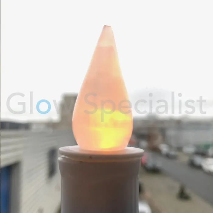 LED CANDLE WITH SUCTION CUP - WARM WHITE