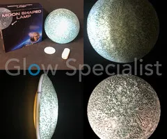 MOON SHAPED LAMP WITH REMOTE CONTROL - Ø25CM