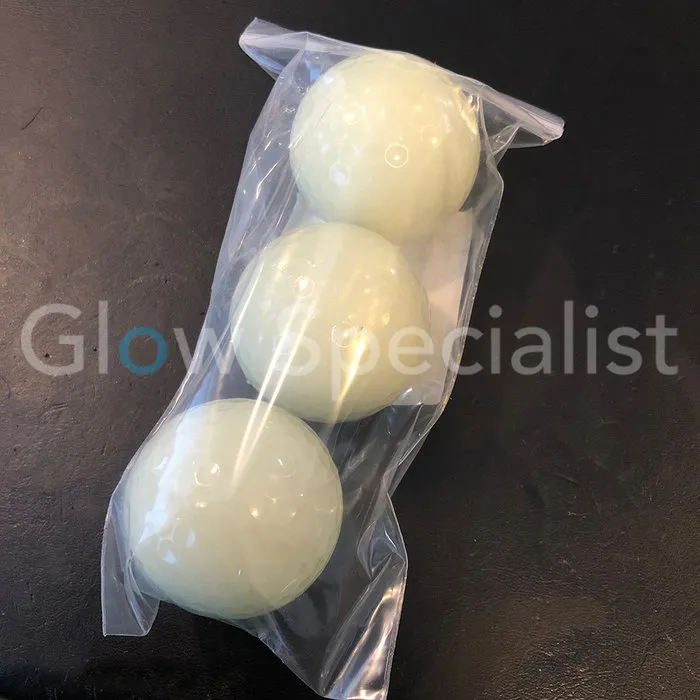 GLOW GOLF BALL - SET OF 3