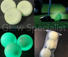 GLOW GOLF BALL - SET OF 3