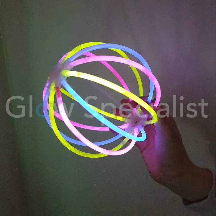 Glow Specialist GLOW BALL / FLOWER CONNECTORS - SET OF 2-  EXCL. GLOWSTICKS
