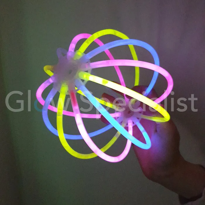 Glow Specialist GLOW BALL / FLOWER CONNECTORS - SET OF 2-  EXCL. GLOWSTICKS