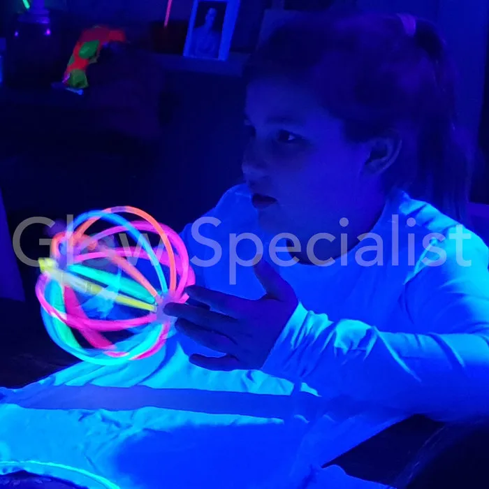 Glow Specialist GLOW BALL / FLOWER CONNECTORS - SET OF 2-  EXCL. GLOWSTICKS