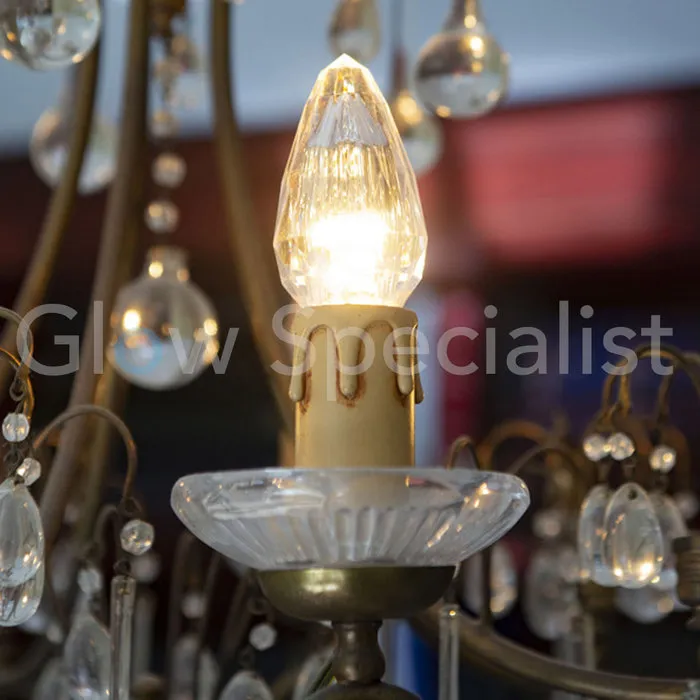 Firelamp FIRELAMP™ DIAMOND LAMP -  E14/E27 - 2 WATT - DIMMABLE