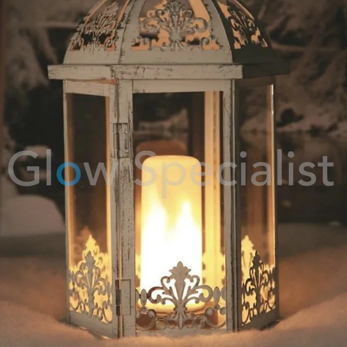 Firelamp FIRELAMP™ MAGNETISCHE TAFEL VUURLAMP - OPLAADBAAR VIA USB - ZWART OF WIT