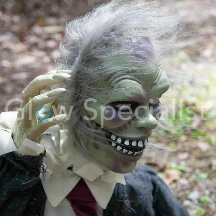 Europalms HALLOWEEN ZOMBIE THEO -  WITH LIGHT AND SOUND - 67 CM