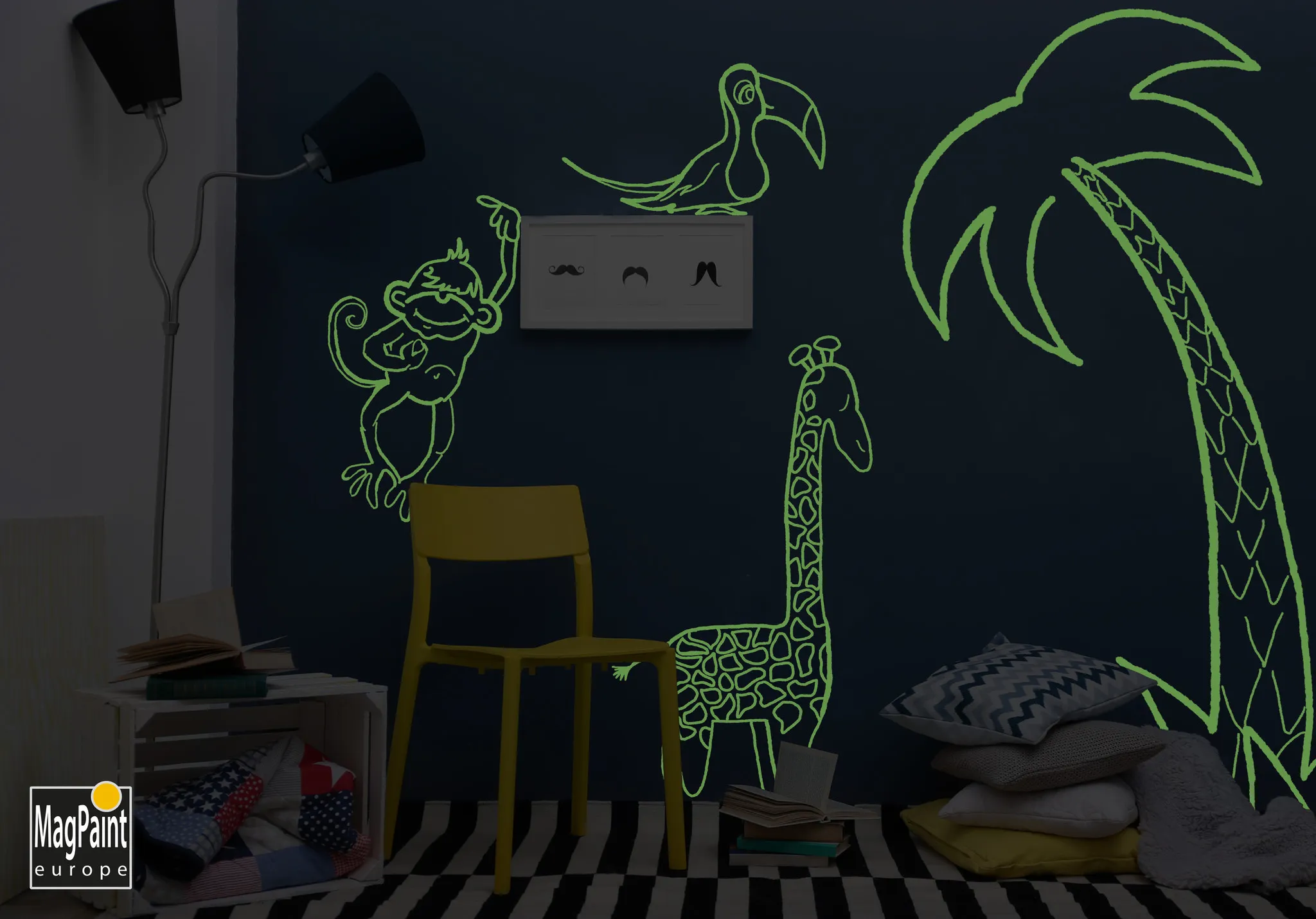 MAGPAINT GLOW IN THE DARK VERF