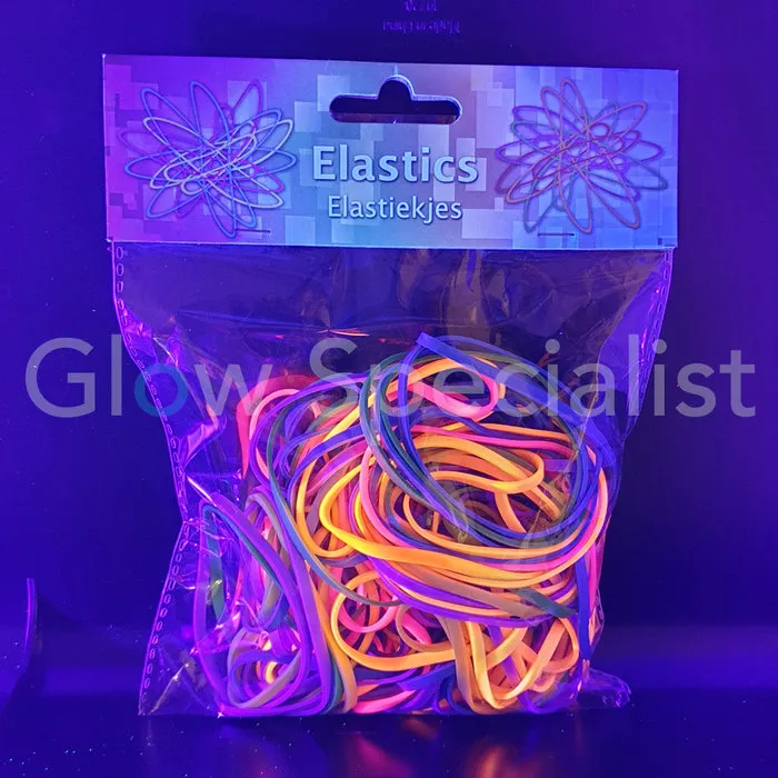 NEON ELASTICS - RUBBER - 76 GR