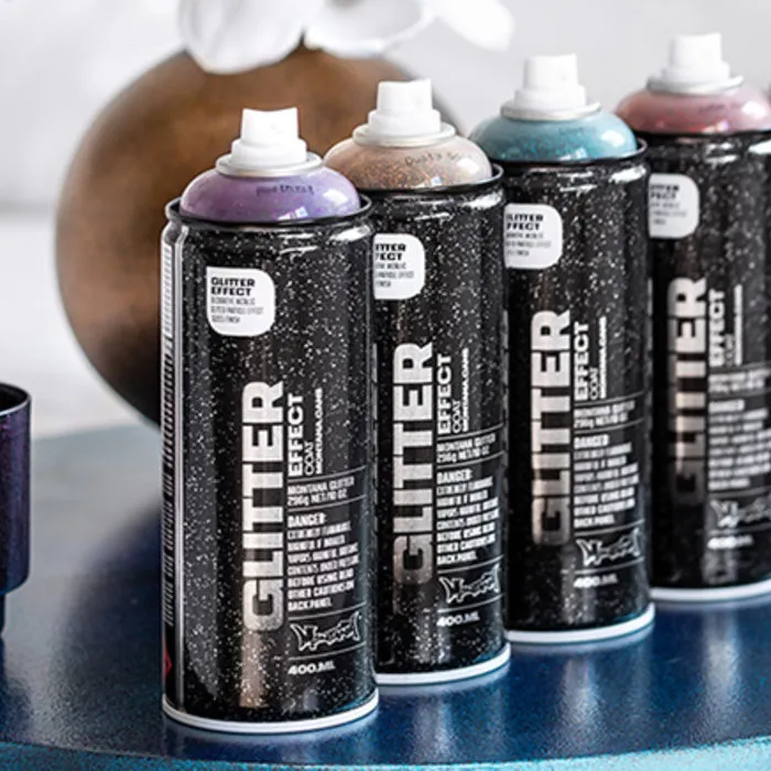 Montana Cans MONTANA EFFECT - GLITTER -  AMETHYST - 400 ML