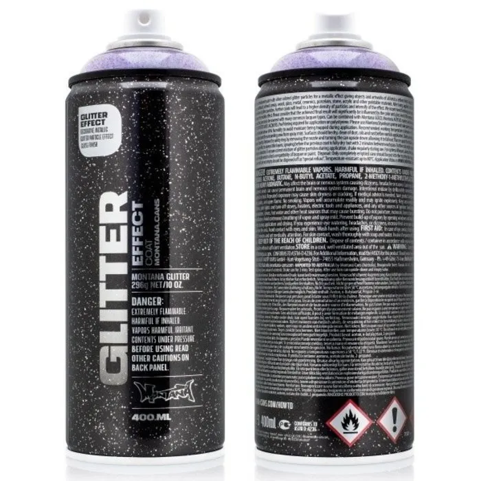 Montana Cans MONTANA EFFECT - GLITTER -  AMETHYST - 400 ML