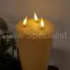 Simuflame SIMUFLAME 3 WICK XL LED CANDLE - WITH REMOTE CONTROL - 25 CM