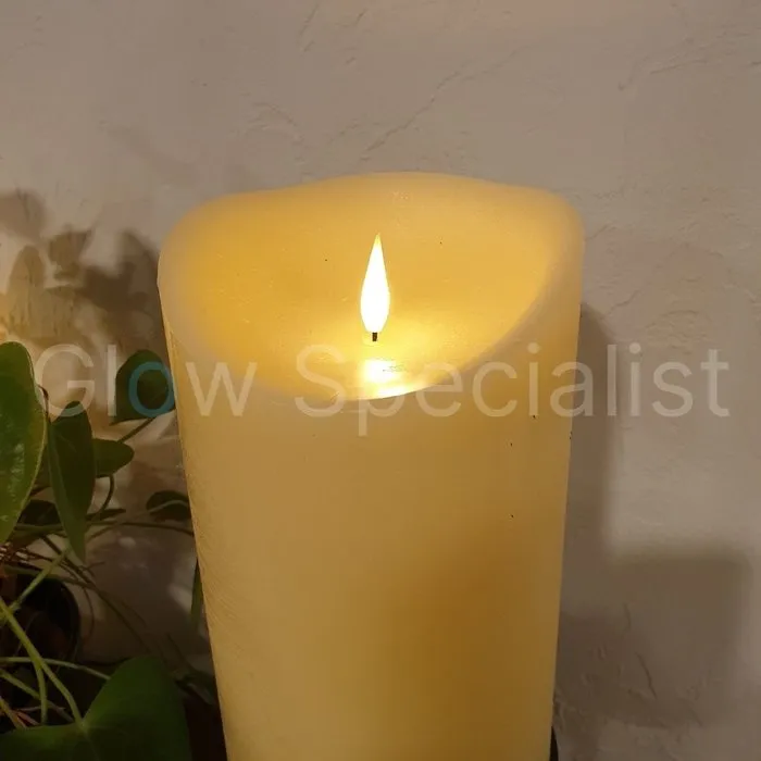 Simuflame SIMUFLAME XL LED KAARS  - MET AFSTANDSBEDIENING - 33 CM