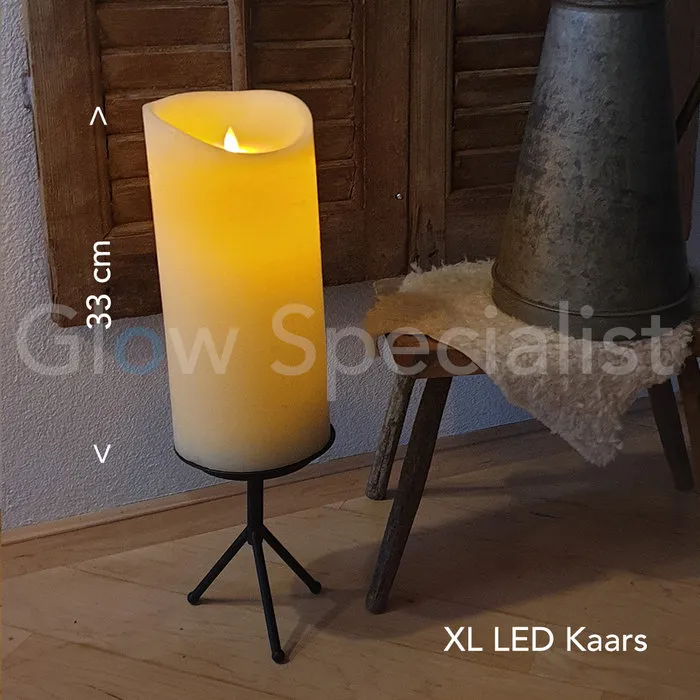 Simuflame SIMUFLAME XL LED CANDLE - WITH REMOTE CONTROL - 33 CM