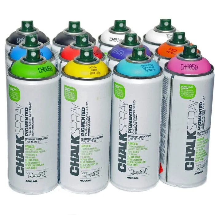 Montana Cans MONTANA KRIJTSPRAY GEEL - 400ML