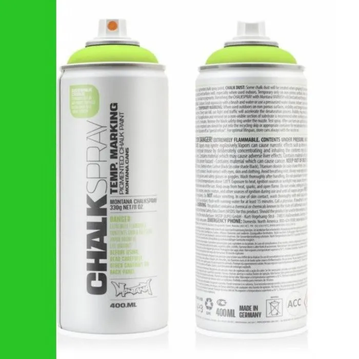 Montana Cans MONTANA KRIJTSPRAY GROEN - 400ML