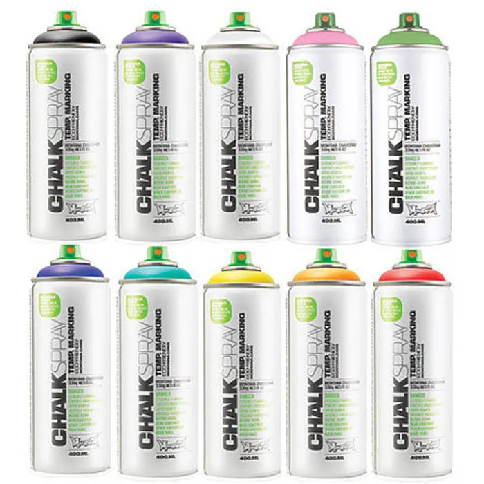 Montana Cans MONTANA KRIJTSPRAY WIT - 400ML