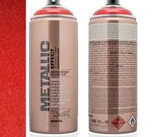 Montana Cans MONTANA METALLIC EFFECT SPRAY  - RED  - 400ML