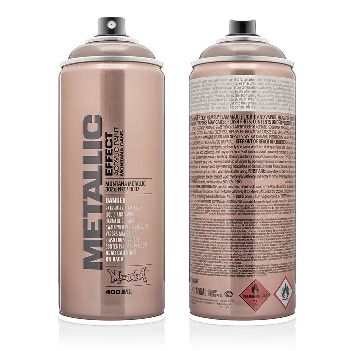 Montana Cans MONTANA METALLIC EFFECT SPRAY - CHAMPAGNE EMC2010 - 400ML