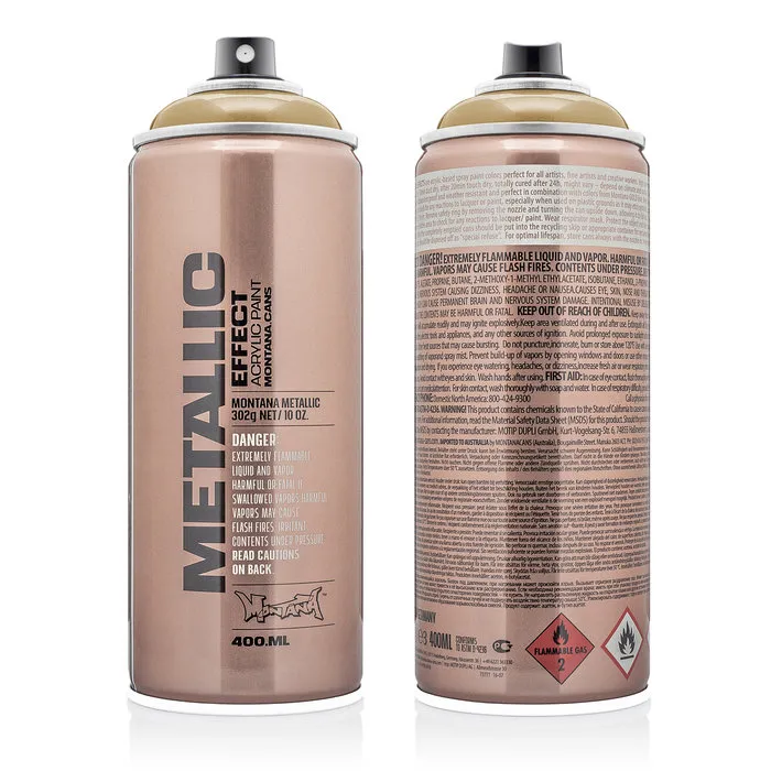 Montana Cans MONTANA METALLIC EFFECT SPRAY - GOLD EMC1050 - 400ML