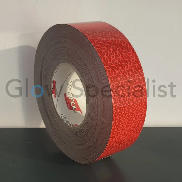 ORALITE® ORALITE REFLECTEREND MARKERINGSTAPE - ROOD - PER METER