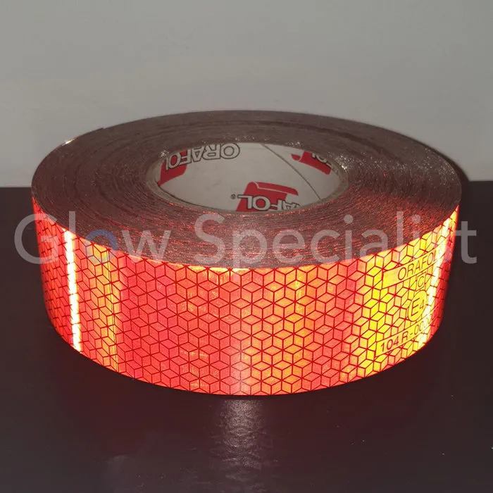 ORALITE® ORALITE REFLECTEREND MARKERINGSTAPE - ROOD - PER METER
