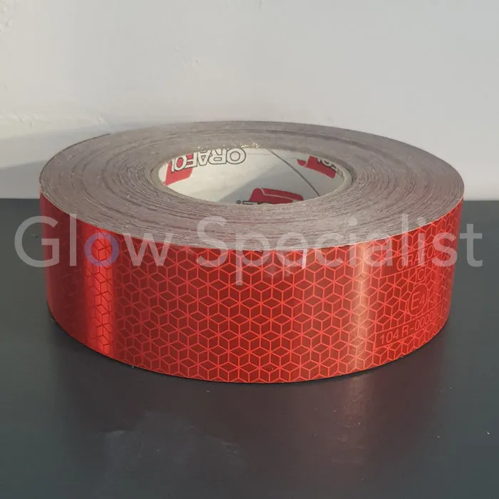 ORALITE® ORALITE REFLECTEREND MARKERINGSTAPE - ROOD - PER METER