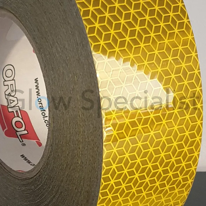 ORALITE® ORALITE REFLECTIVE MARKING TAPE - YELLOW - PER METER