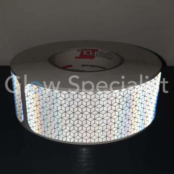 ORALITE® ORALITE REFLECTERENDE MARKERING STICKERS -WIT - PER METER (6 STICKERS)