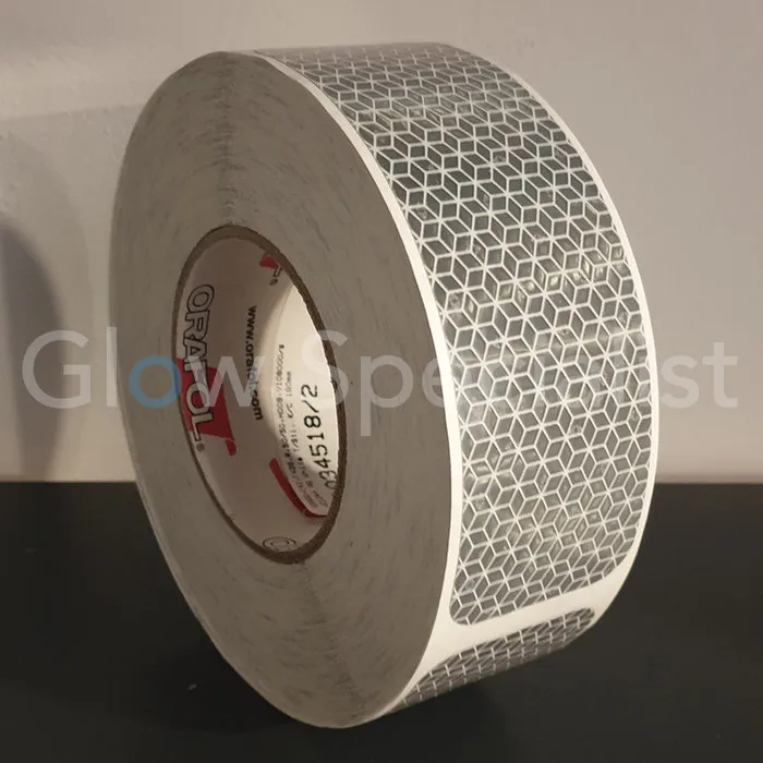 ORALITE® ORALITE REFLECTERENDE MARKERING STICKERS -WIT - PER METER (6 STICKERS)