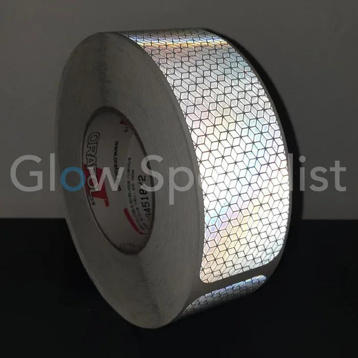 ORALITE® ORALITE REFLECTERENDE MARKERING STICKERS -WIT - PER METER (6 STICKERS)