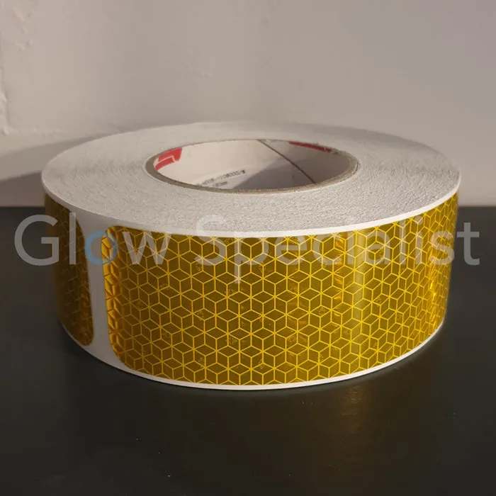 ORALITE® ORALITE REFLECTERENDE MARKERING STICKERS - GEEL - PER METER (6 STICKERS)