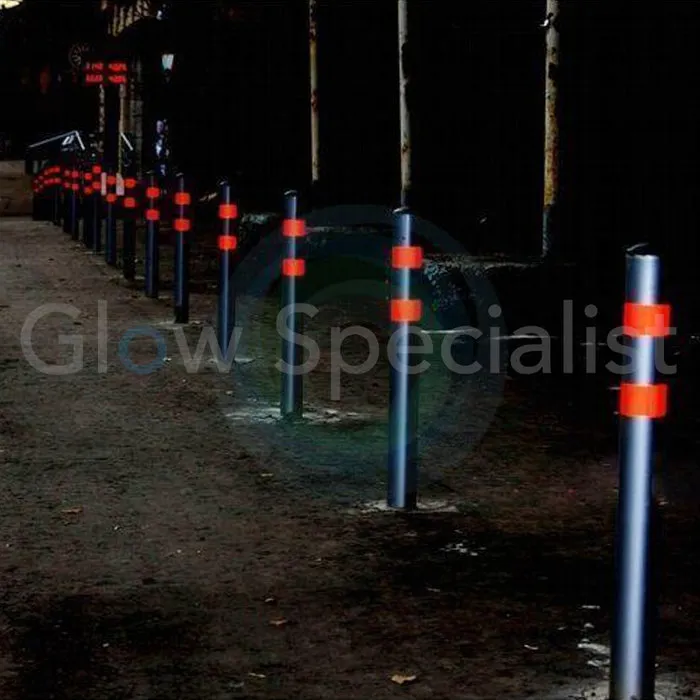 ORALITE® ORALITE REFLECTIVE MARKING STICKERS - RED - PER METER (6 LABELS)