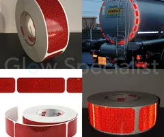 ORALITE® ORALITE REFLECTERENDE MARKERING STICKERS - ROOD - PER METER