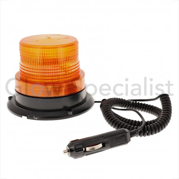 ZWAAILICHT FLASH - 12 - IP65 - MAGNETISCH - ORANJE