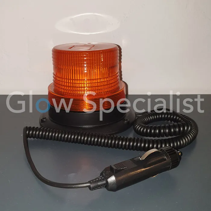 BEACON FLASH  - 12 - IP65 - MAGNETIC - ORANGE