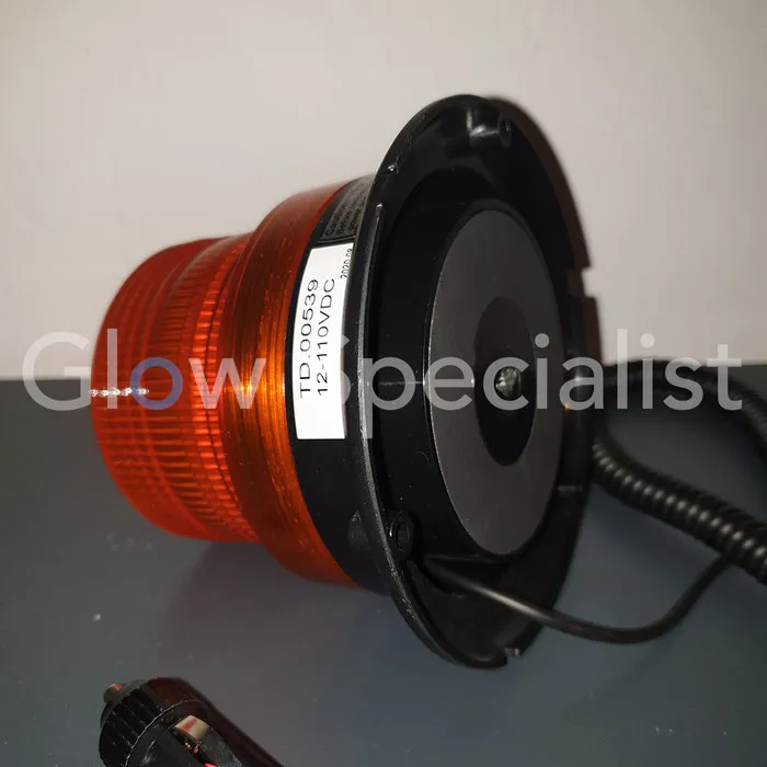 BEACON FLASH  - 12 - IP65 - MAGNETIC - ORANGE